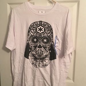 New with tags - Sugar skull/Darth Vader T-shirt